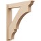 Ekena Millwork 5 1/2-in W x 28-in D x 32-in H Balboa Trad Rough Cedar Woodgrain TimberThane Outlooker, Primed Tan OUTUR055X28X32BOA04RCPR - alternate 1